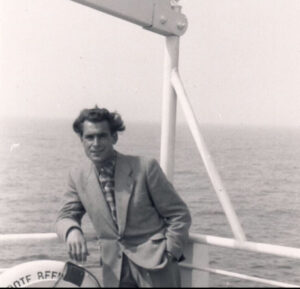 Karl auf dem Auswandererschiff